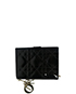 Christian Dior Cannage Lady Dior Compact Wallet, front view